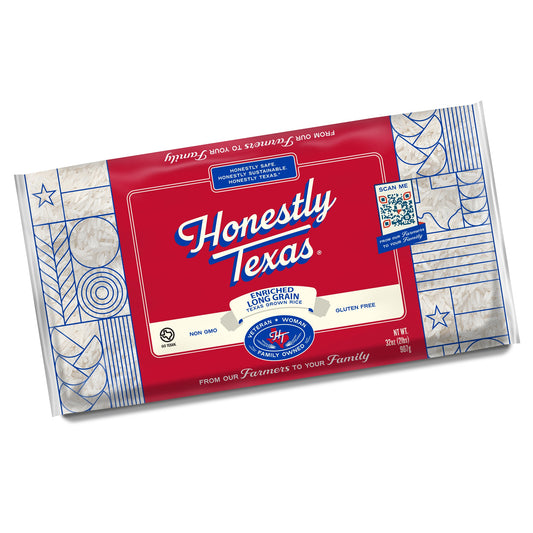 Long Grain Enriched White Rice by Honestly Texas