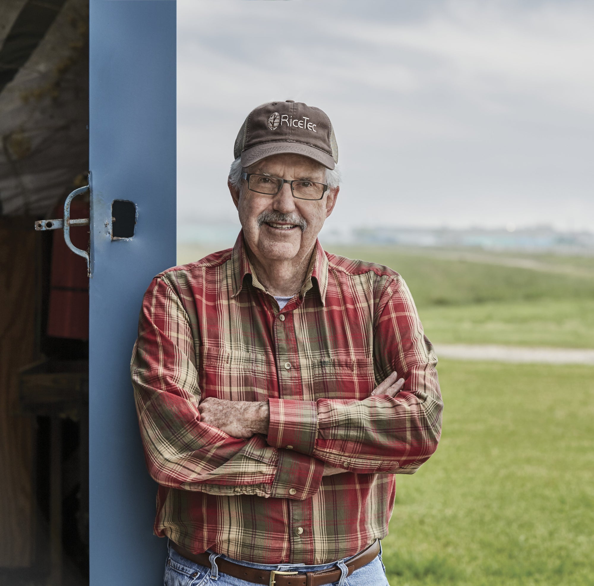 Honestly Texas Farmer on the farm